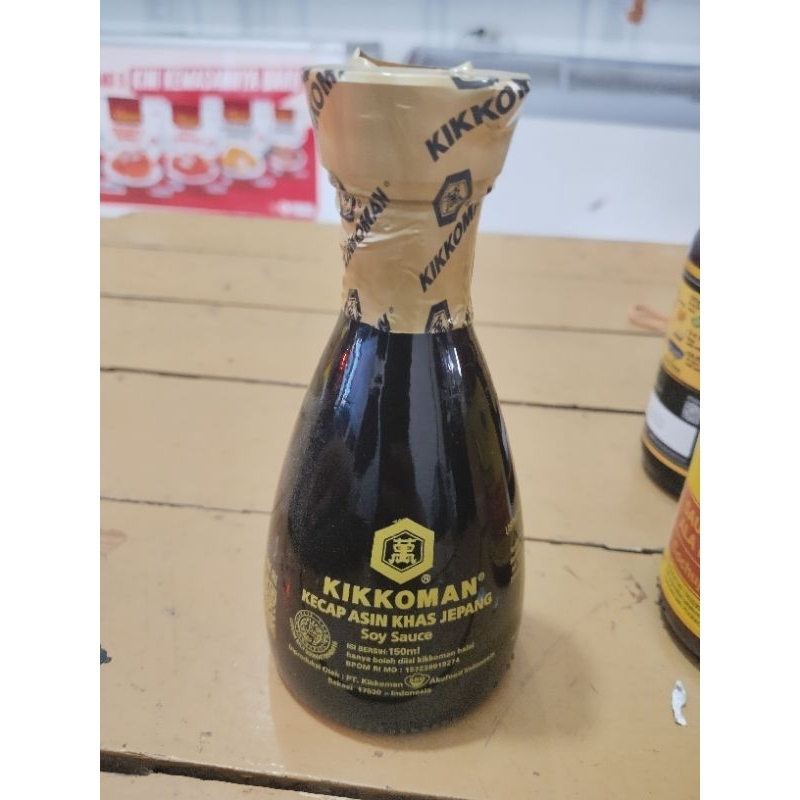 

Kikkoman soy sauce khas jepang 150ml