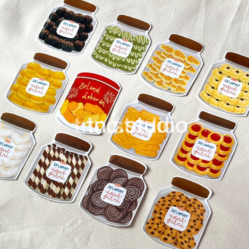 

Amplop Lebaran THR ISI 12 Kue Kering Lucu