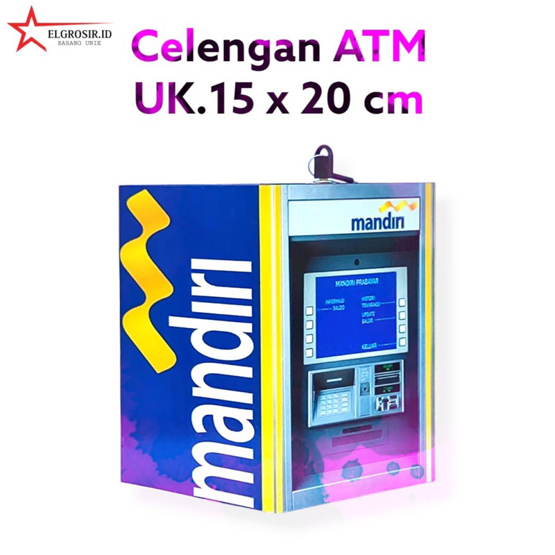 Celengan atm jumbo / celengan atm