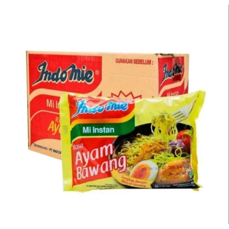 

Indomie Ayam Bawang | Mie Instan | 1 dus / 1 karton isi 40