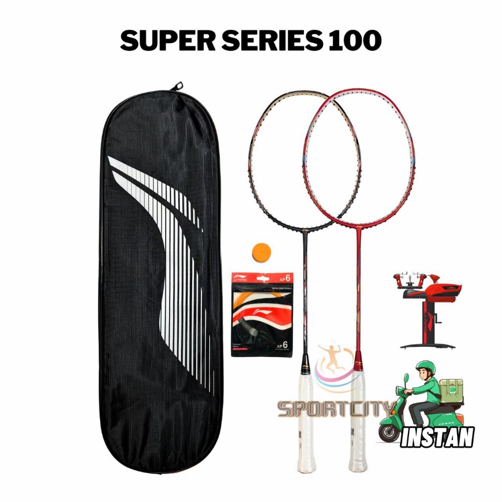 Raket Badminton Lining Super Series SS 100 Original
