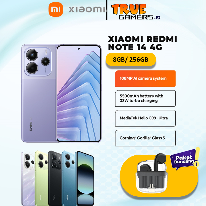 XIAOMI REDMI NOTE 14 4G RAM 8GB 256GB