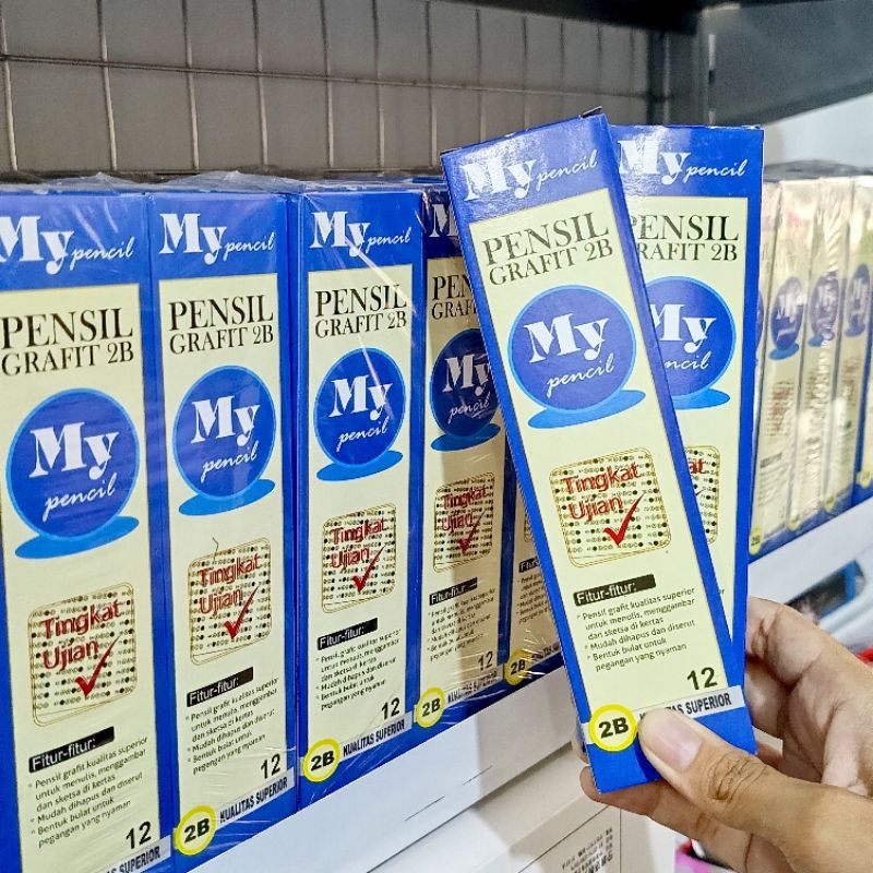 

Pensil 2B Murah My Pensil 1lusin 12pcs