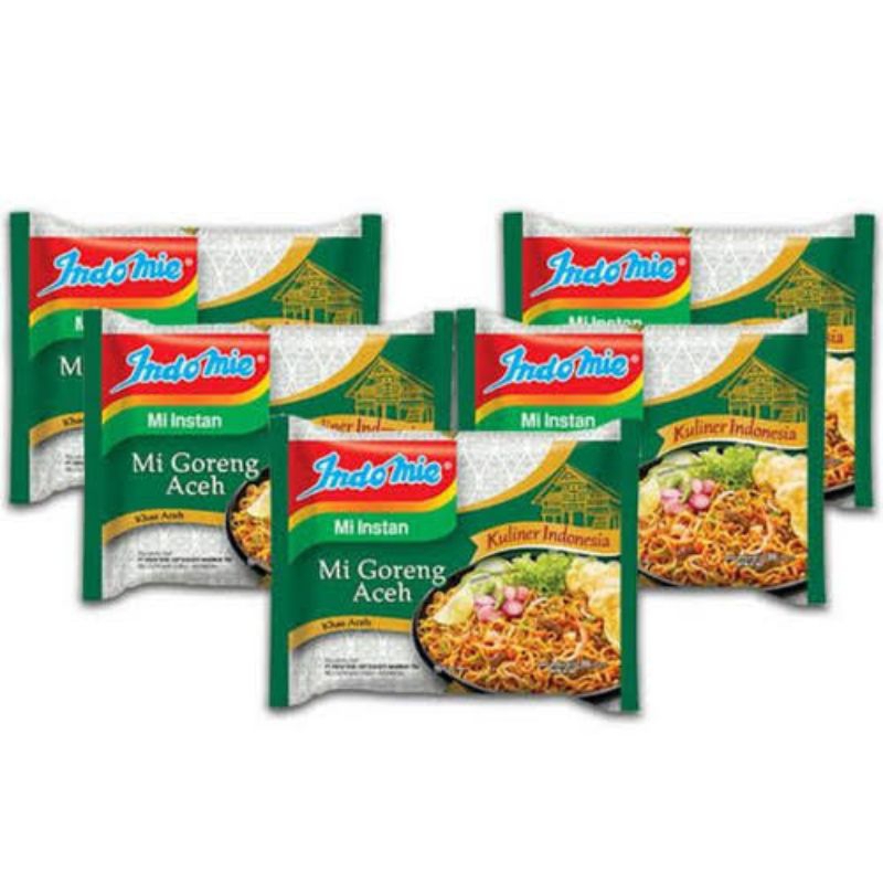 

Indomie Mie goreng Aceh 5pcs
