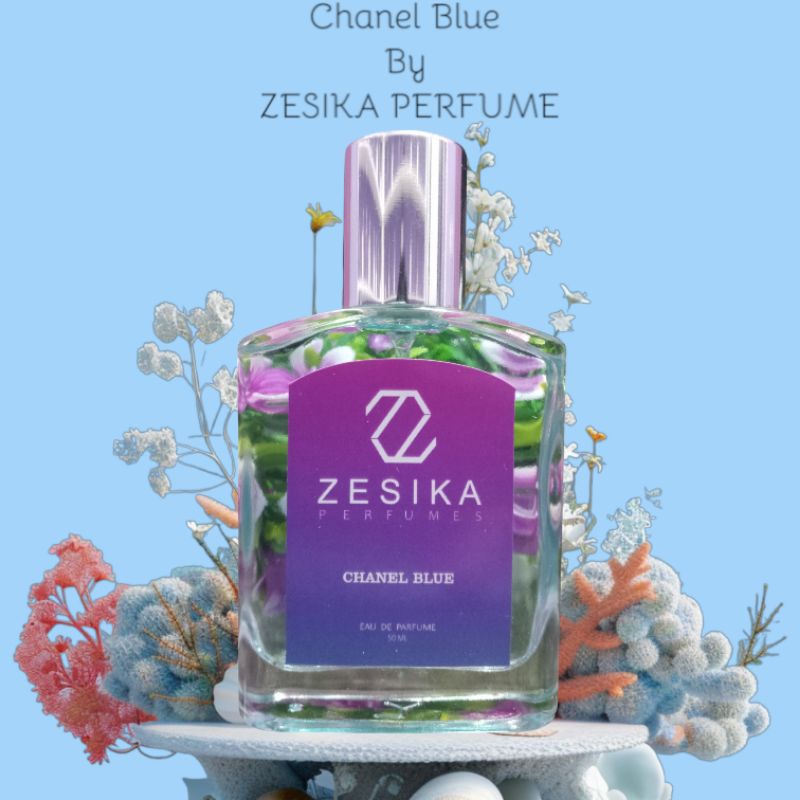 Parfum Inspired Chanel Blue ZESIKA PERFUME Parfum Spray Pria Wanita Tahan lama