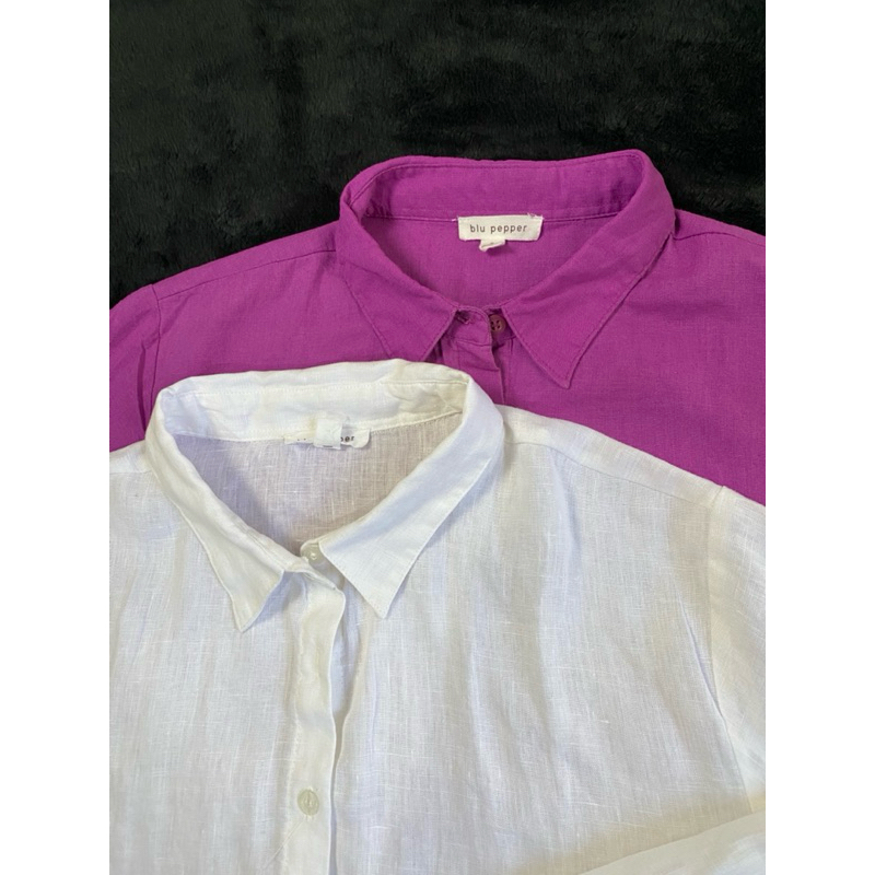 Midi Dress Linen Polos