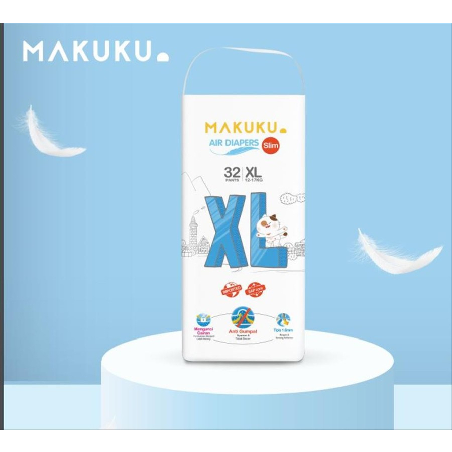 MAKUKU AIR DIAPERS XL32