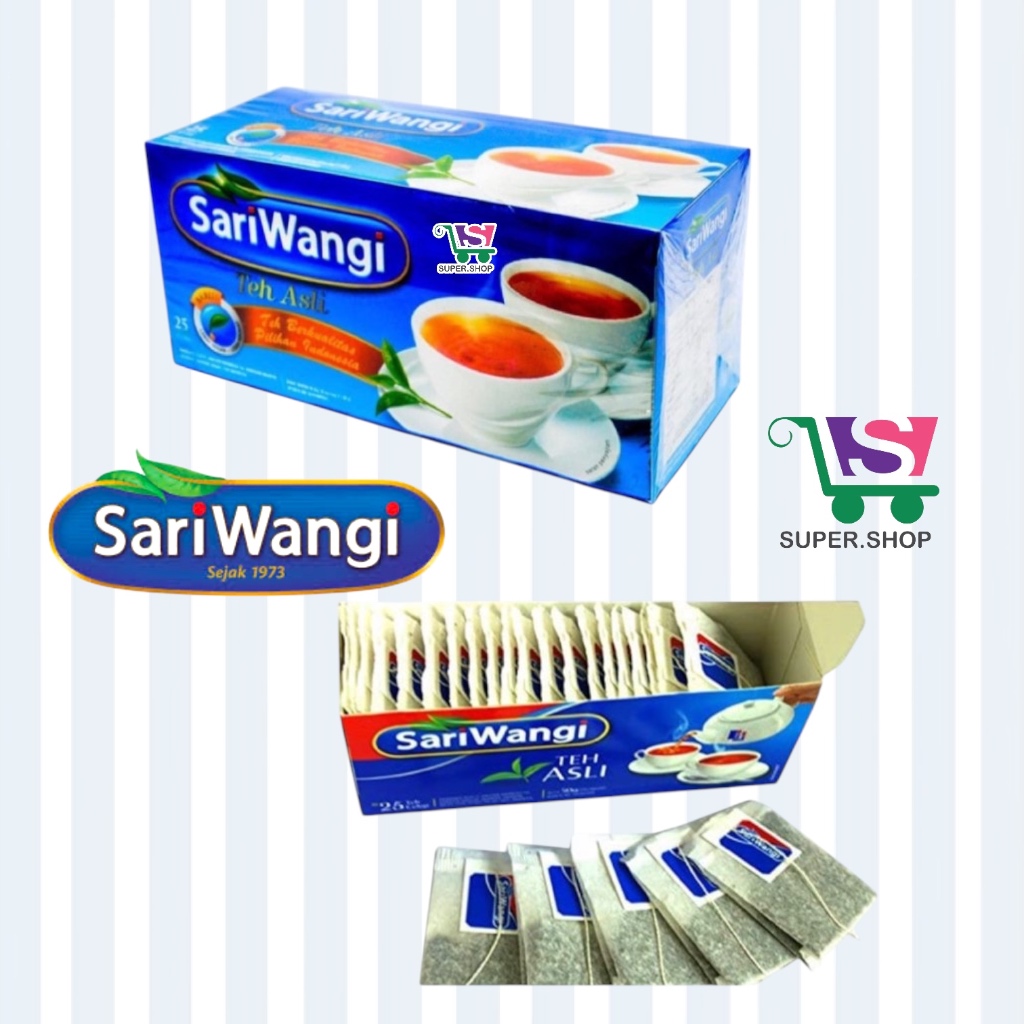 

Sariwangi Teh Asli Teh Celup (isi 25 pc)