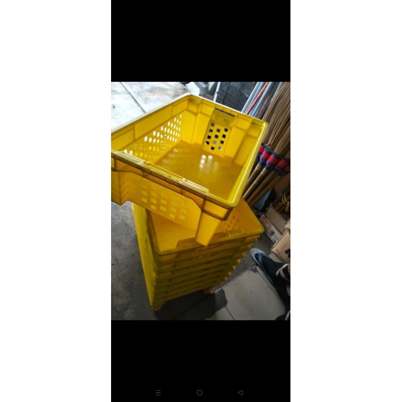 Keranjang industri bekas rasa baru | green leaf