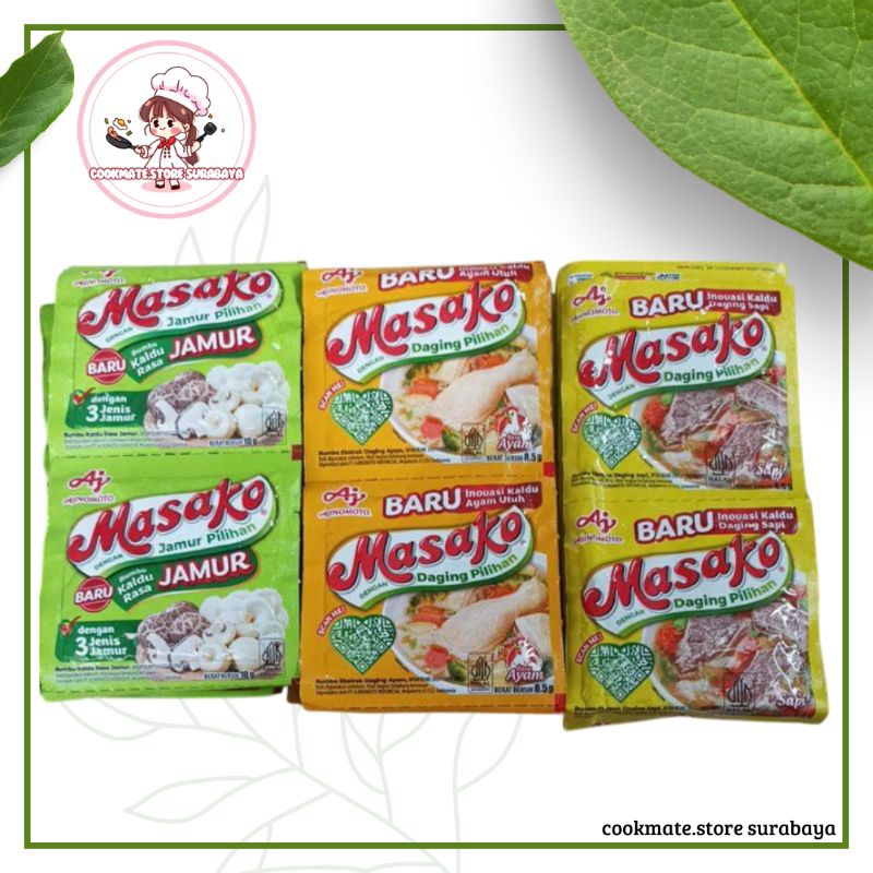 

Masako Jamur - Ayam - Sapi Per -12pcs 8.5gr