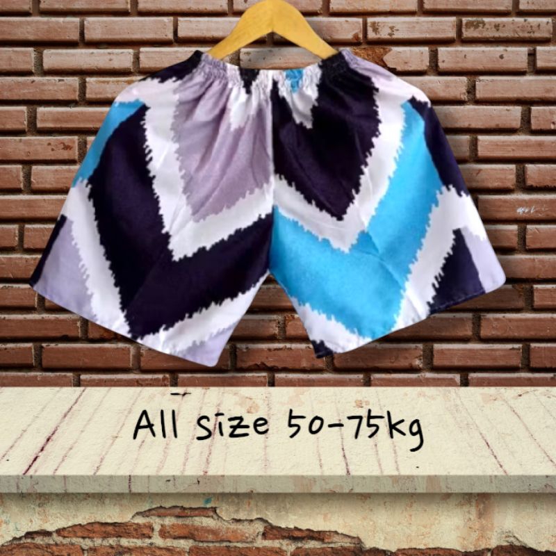 boxer/kolor motif keren all size pria wanita