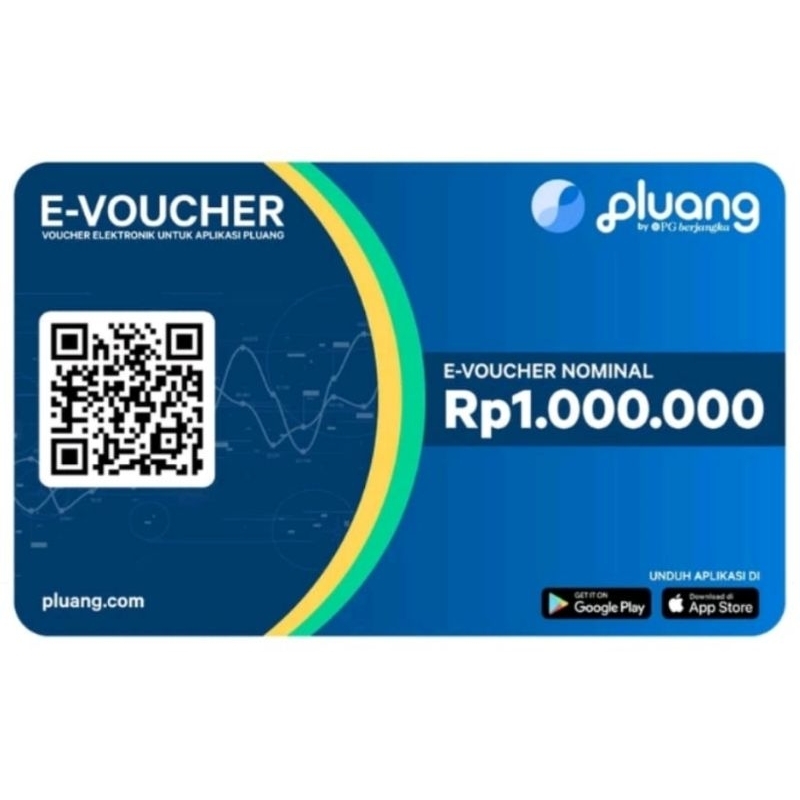 Pluang E-Voucher Nominal Rp1.000.000