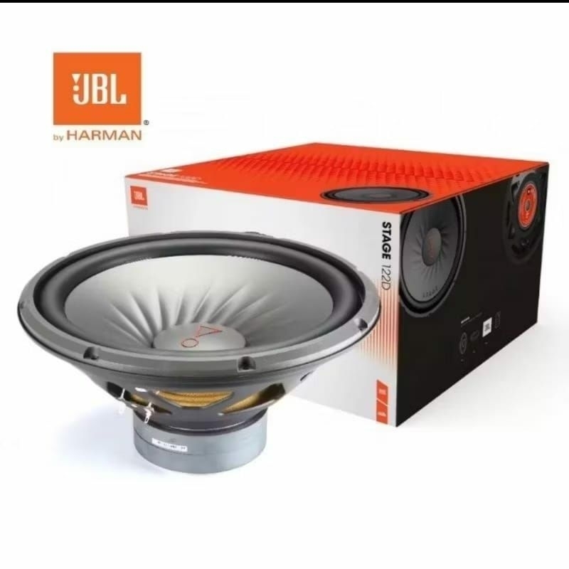 Subwoofer 12 inch JBL STAGE 122D Double Coil Magnet Subwofer Mobil 12inch 122 D