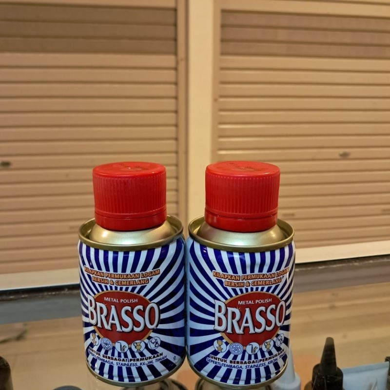 Brasso Metal Polish Cairan Pengkilat Logam