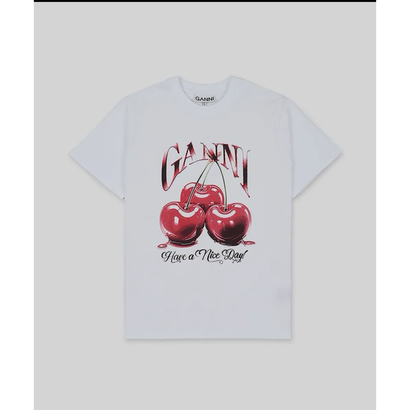 [GANNI] Relaxed Fit T-Shirt