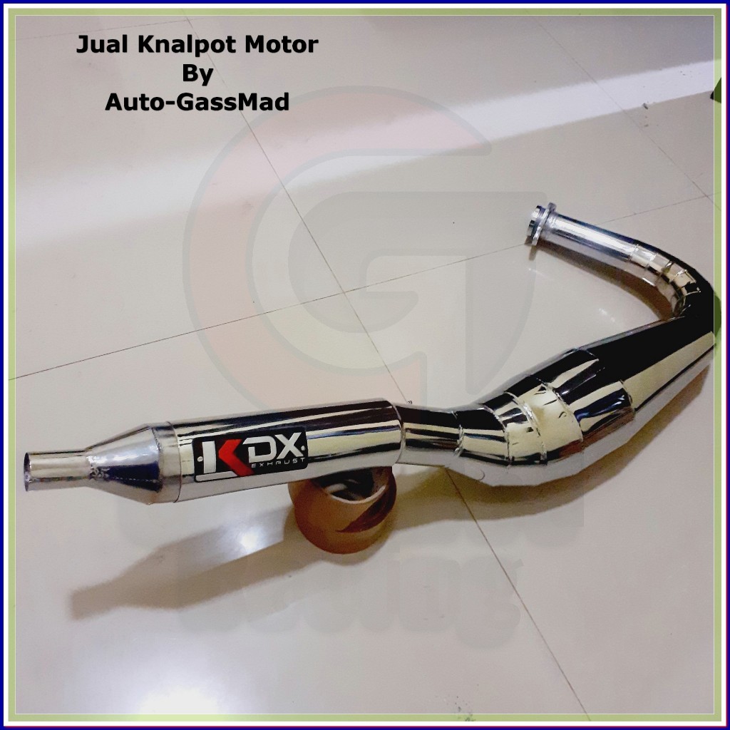 KDX Exhaust 3v3 Komeptisi Chrome Rx King Rxt135 Rxz Rxs Motorcycle