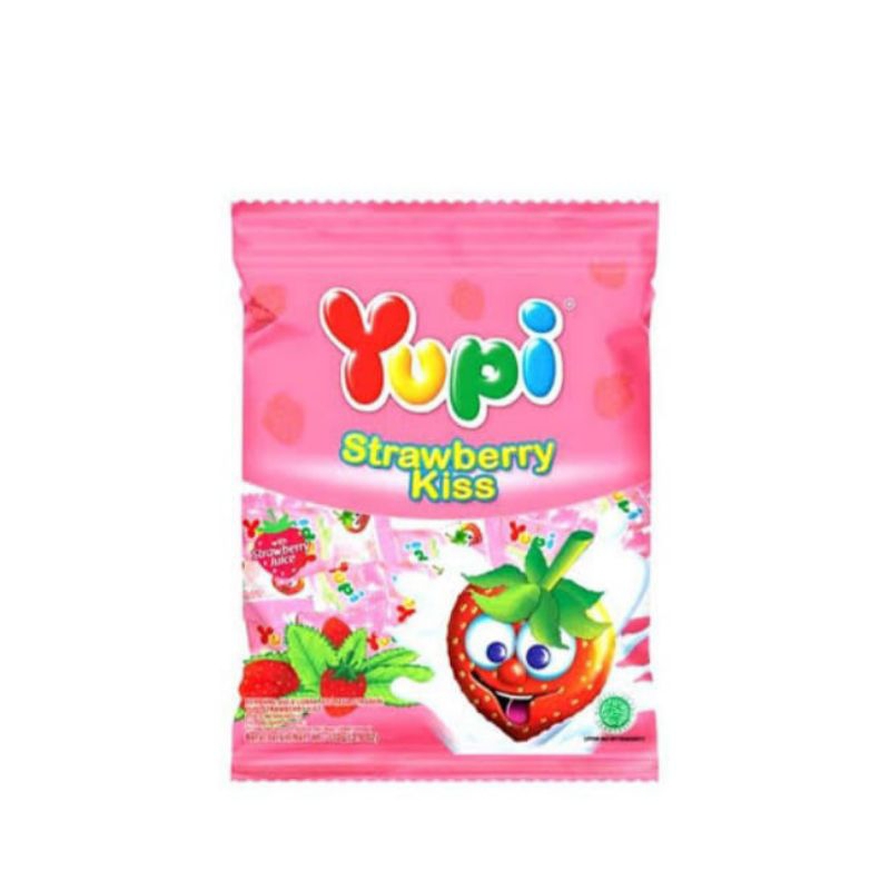 

YUPI STRAWBERRY KISS 1 ZAK ISI 48 PCS