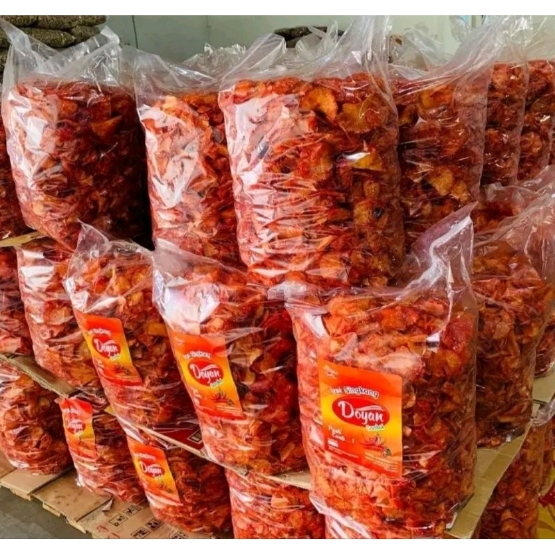 

KERIPIK SINGKONG SAMBAL LENGKET 1KG