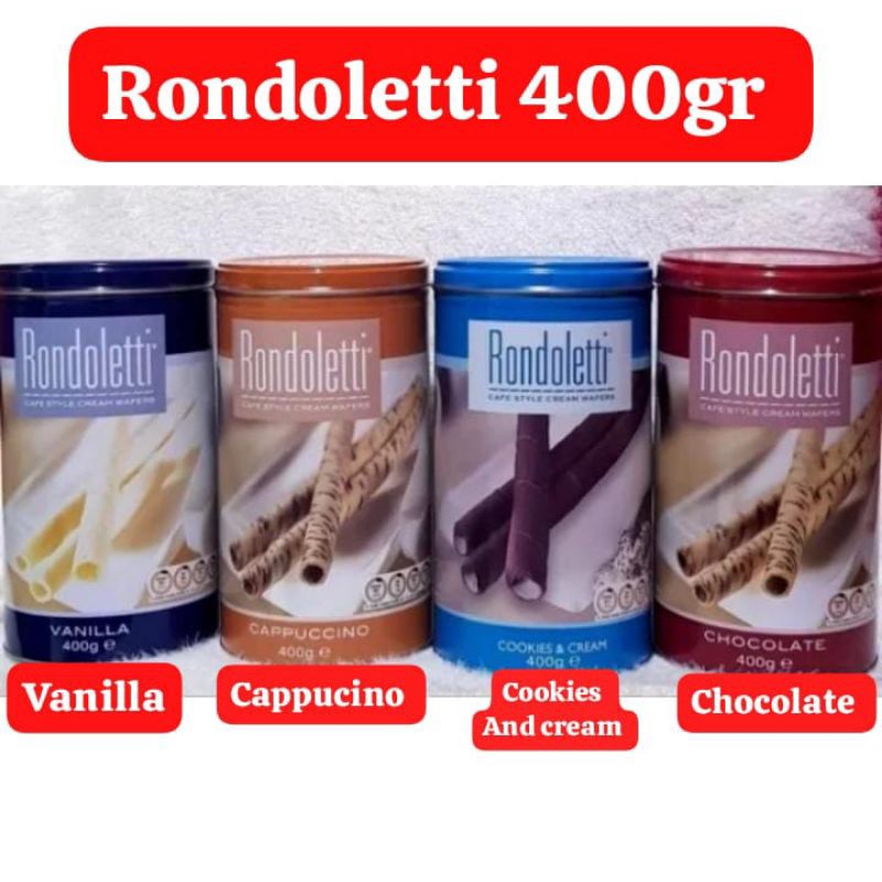 

Rondoletti Wafer Stik Varian Rasa 400gr / All Varian