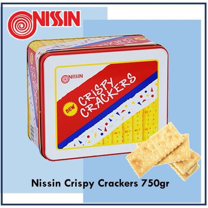 

Nissin crispy crackers kaleng