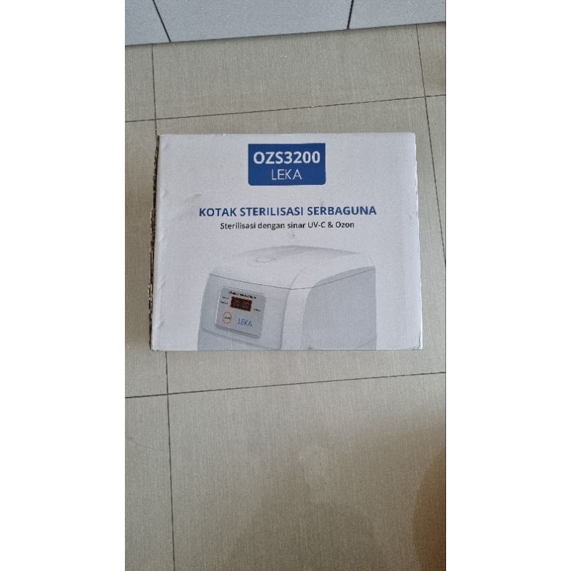 leka OZS3200 Kotak Sterilisasi Uang UV Sterilizer