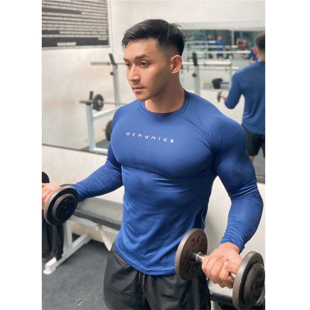 athenics Champ Long Sleeve Tight T-Shirt
