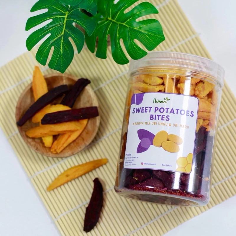 

Fit to bites Keripik Mix Ubi Madu & Ubi Ungu