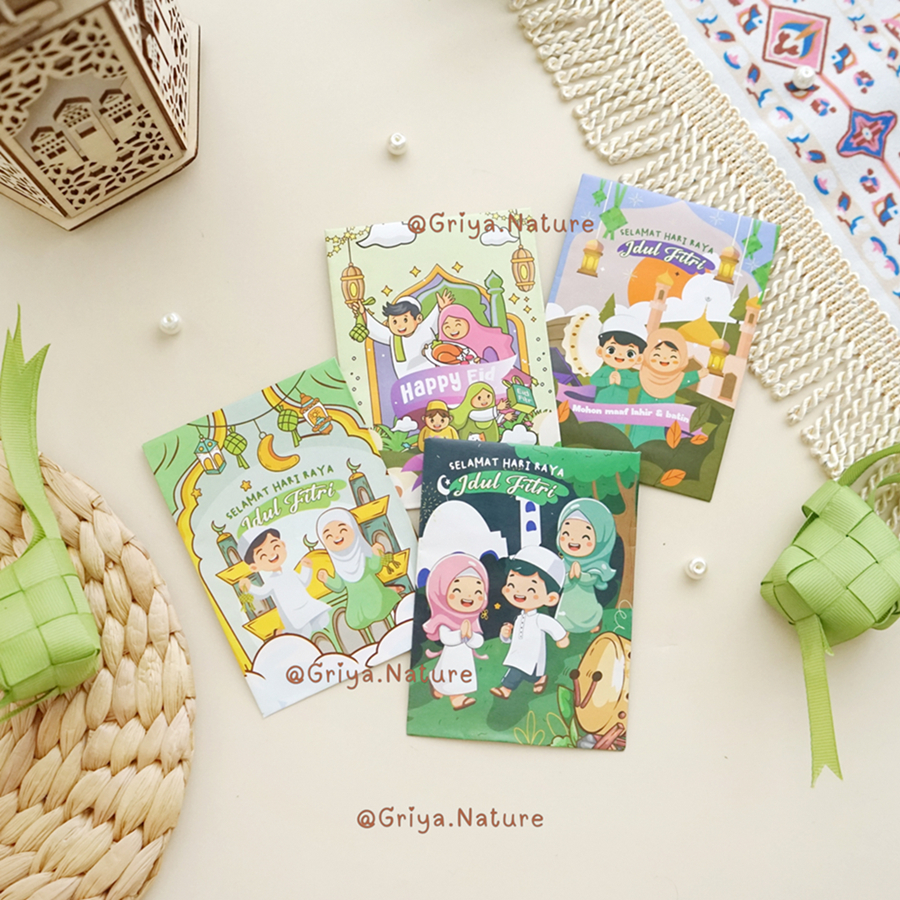 

[COD] GRIYA NATURE | Amplop Lebaran KECIL Murah Motif ANAK MUSLIM ALK 100gsm | Amplop Idul Fitri Murah | Amplop Hari Raya | Angpao Lebaran Termurah Exclusive | Angpau Lucu Kekinian | Amplop Sangu Bisa Pilih Motif