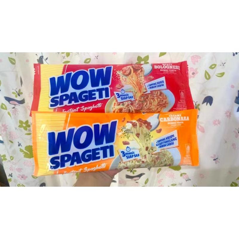 

Wow Spagetti Instant Spaghetti