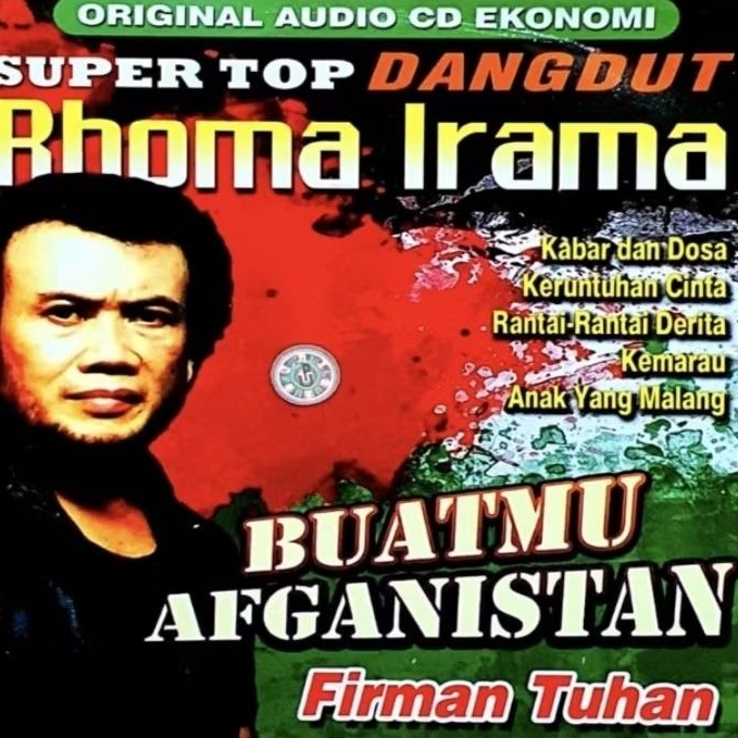 Kaset CD Audio Mobil Lagu Dangdut RHOMA IRAMA - KASET CD LAGU DANGUT RHOMA IRAMA ALBUM FIRMAN TUHAN