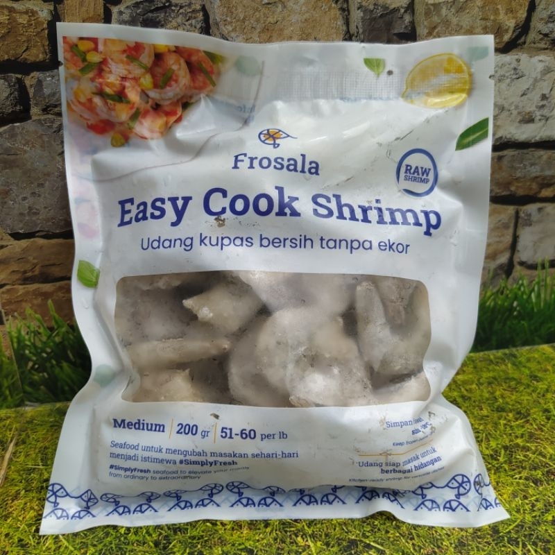 

Frosala Udang Kupas Bersih Medium