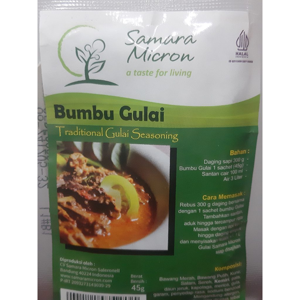 

Bumbu Gulai