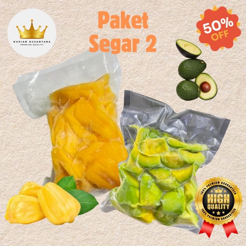 

PAKET NANGKA/ALPUKAT FROZEN (SEGAR 2)