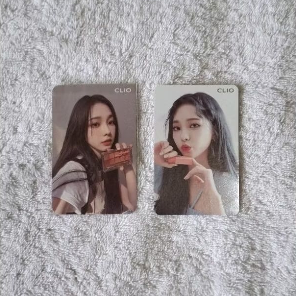 aespa karina official photocard clio