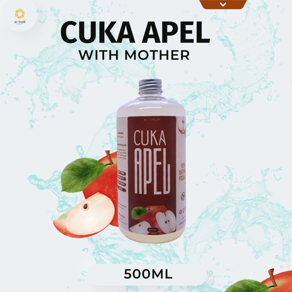 cuka apel asli 100%/cuka apel original