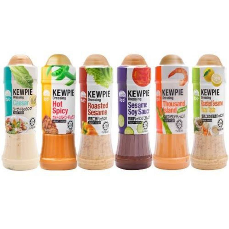 

Kewpie Sauce Dressing Salad / Saus Salad Dressing 200g