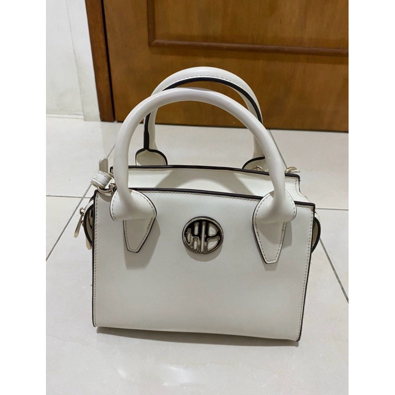 Tas Hush Puppies Rida Satchel Putih - Original - Second