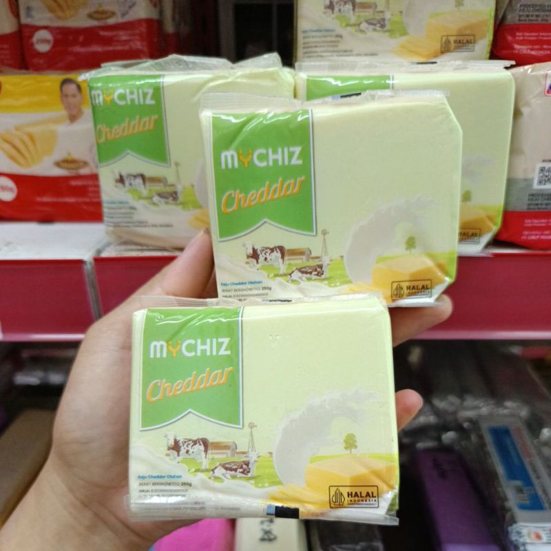 

Keju my chiz cheddar 250gr