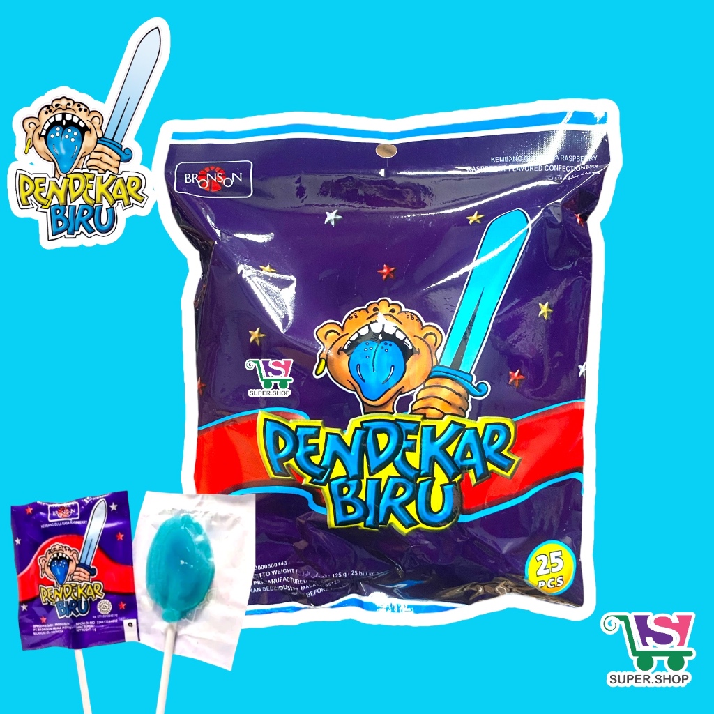 

Permen Lollipop Pendekar Biru Loli Jadul (isi 25 pcs)