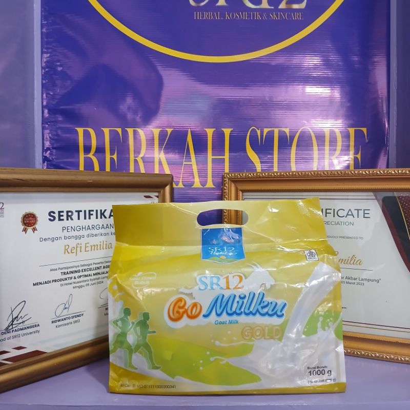 

Gomilku Gold SR12 1.000gram Kemasan 40 Sachet Susu Kambing Etawa Susu Lansia Menjaga Kesehatan Tulang dan Sendi
