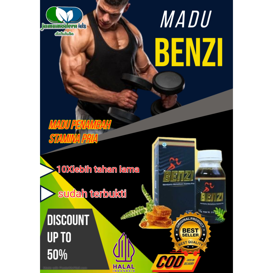 

[PROMO COD] Madu Benzi Madu Kuat Tahan Lama dan Penambah Vitalitas Stamina Pria