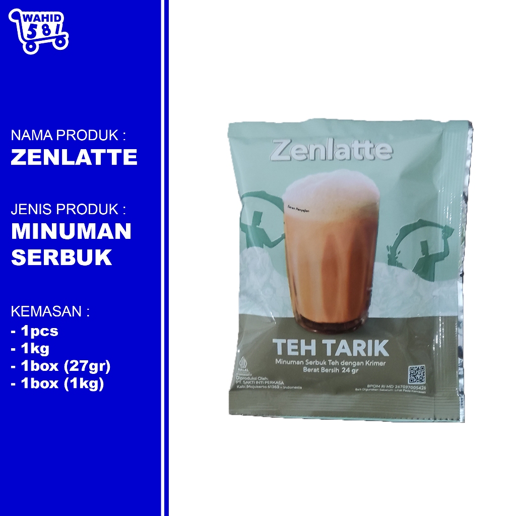 

Zenlatte / Minuman Serbuk / Teh Tarik / 27gr