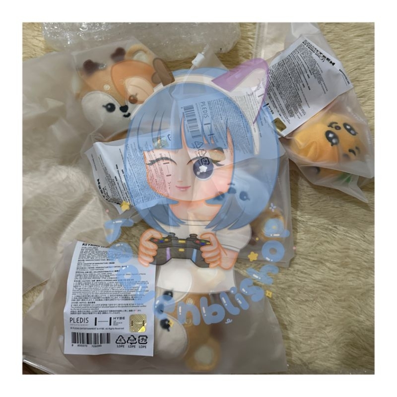 [Ready Stock] Miniteen Seventeen Magnet Keyring Sealed