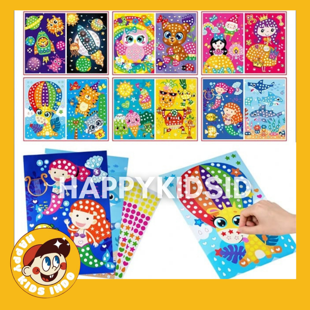 

FREE GIFT STIKER DOT KARAKTER RANDOM HAPPY KIDS ID