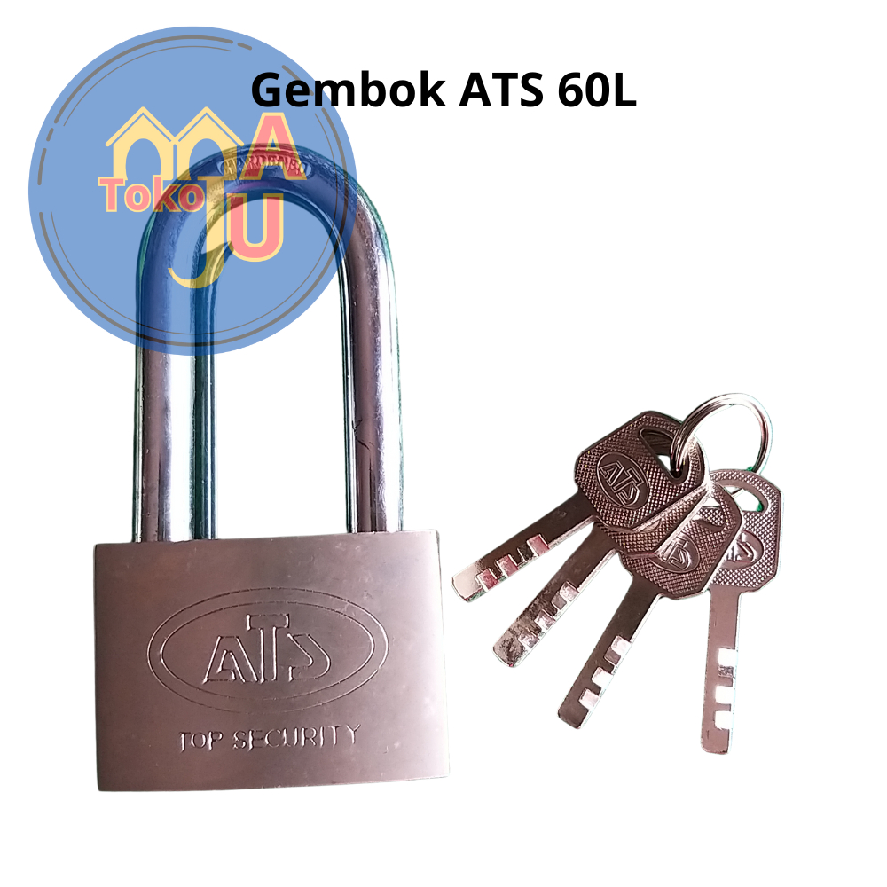 [ECER] Gembok ATS 60L/Gembok ATS 60mm LEHER PANJANG