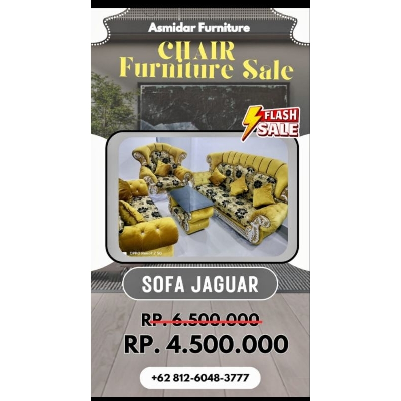 SOFA JAGUAR RESIN TEMPAHAN