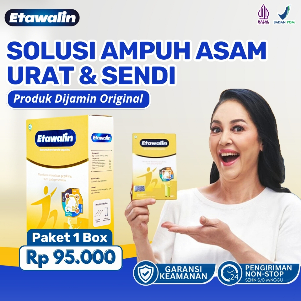 

Susu Etawalin Original Menyembuhkan Asam Urat Rematik Syarat Kejepit Gejala Kolestrol BPOM