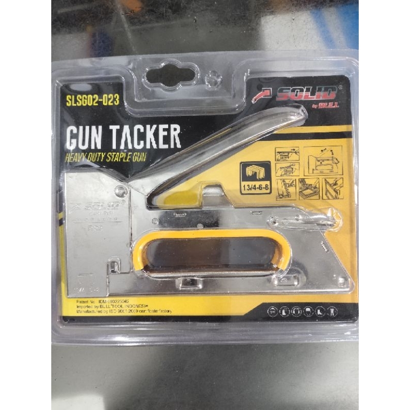 

SOLID ALAT STAPLES HEKTER TEMBAK STAPLE GUN TRACKER/GUN TRACKER