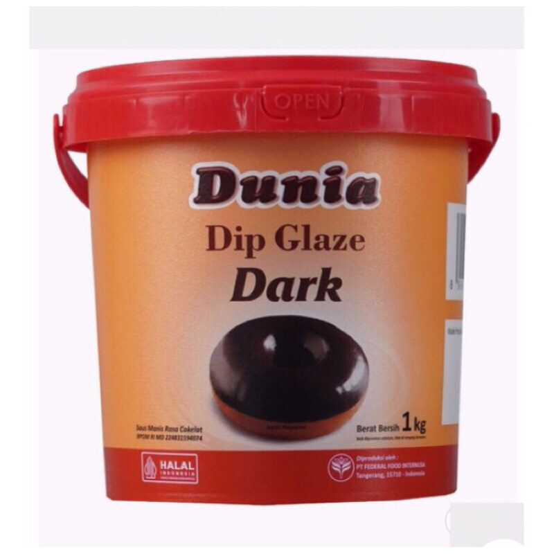 

Dunia Dip Glaze Kemasan 1kg