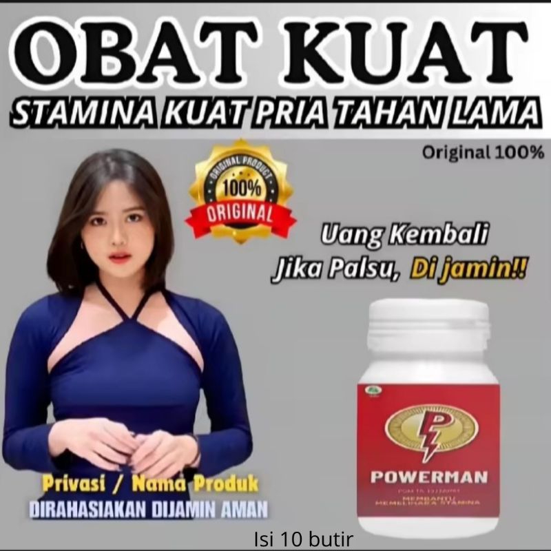 Powerman Obat Kuat Stamina Pria Lama